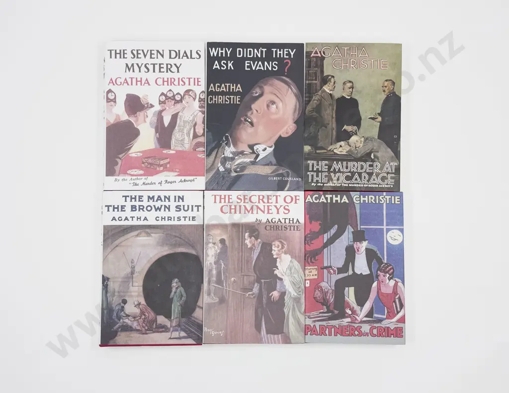 Six Agatha Christie Facsimile Editions Image 1++