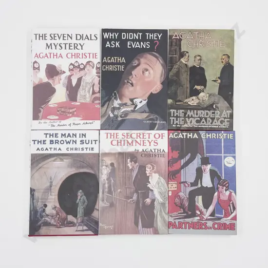 Six Agatha Christie Facsimile Editions