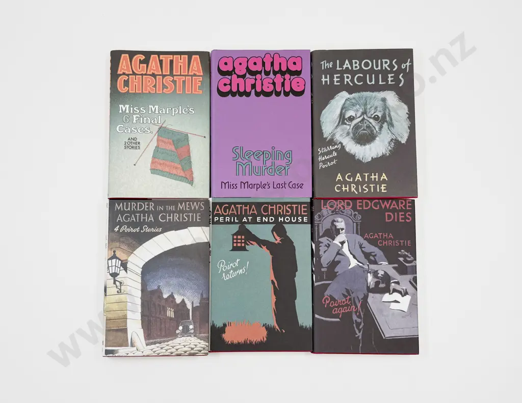 Six Agatha Christie Facsimile Editions Image 1++