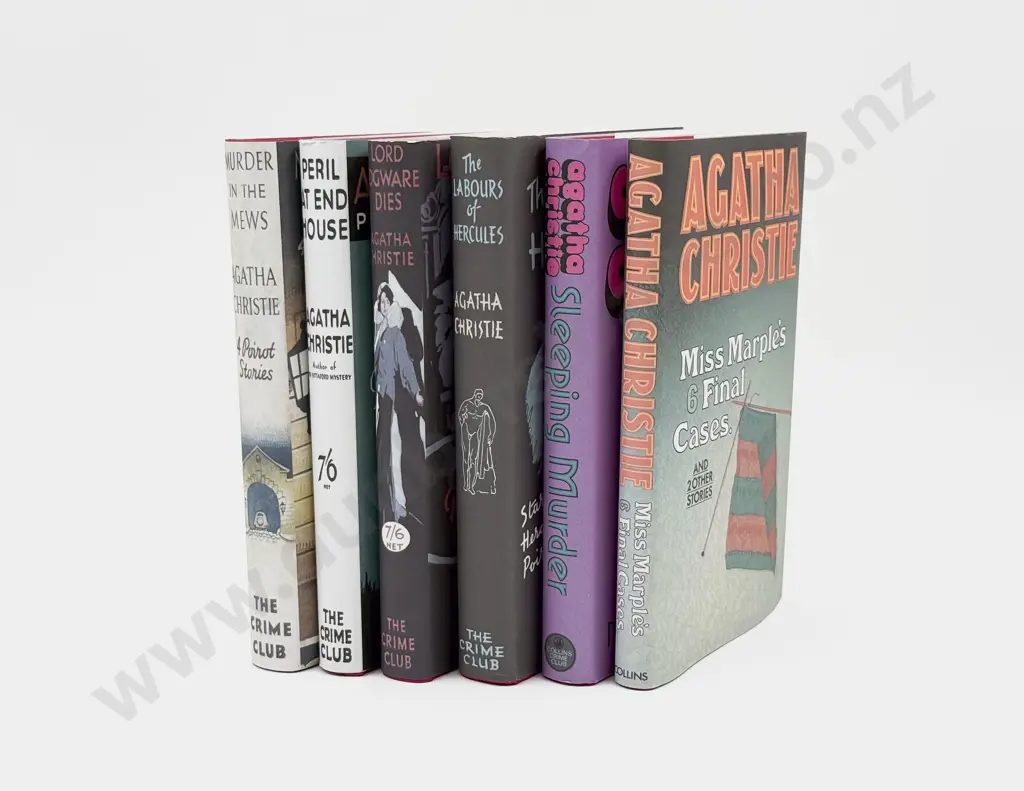Six Agatha Christie Facsimile Editions Image 1++