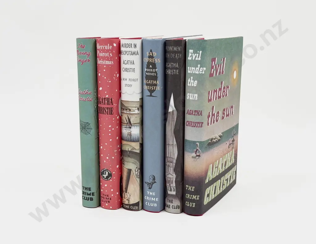 Six Agatha Christie Facsimile Editions Image 1++