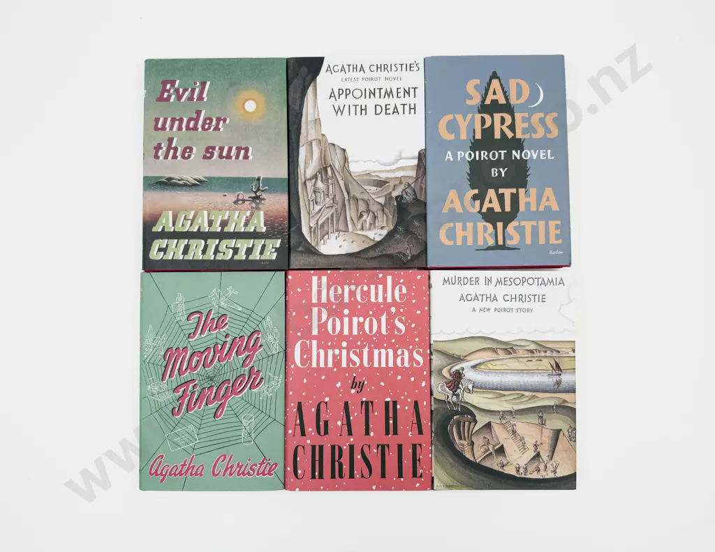 Six Agatha Christie Facsimile Editions Image 1++