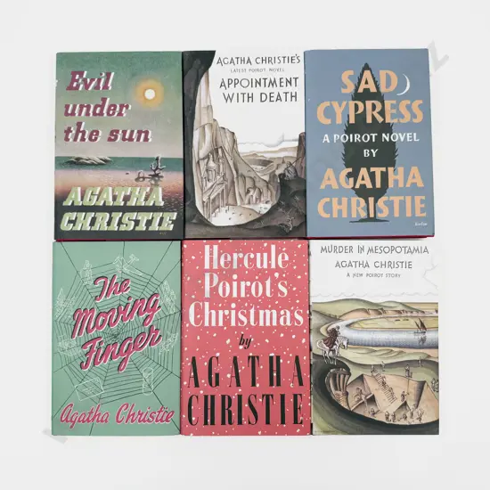 Six Agatha Christie Facsimile Editions