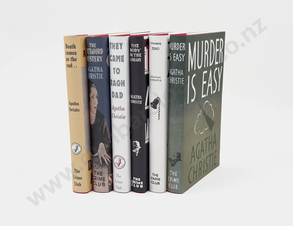 Six Agatha Christie Facsimile Editions Image 1++