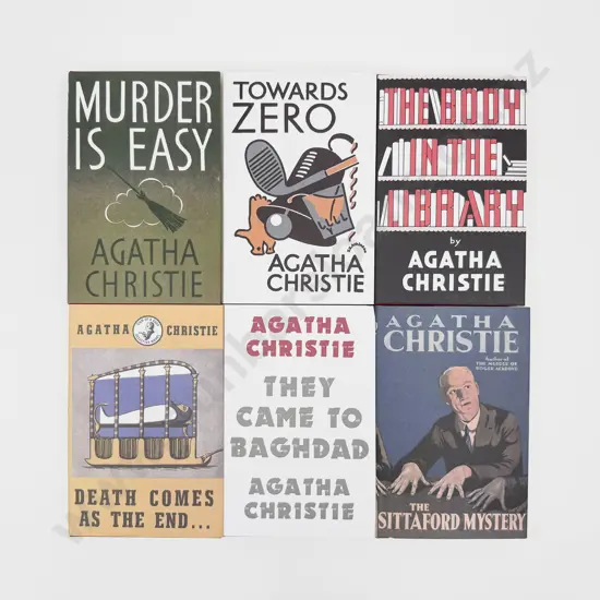 Six Agatha Christie Facsimile Editions