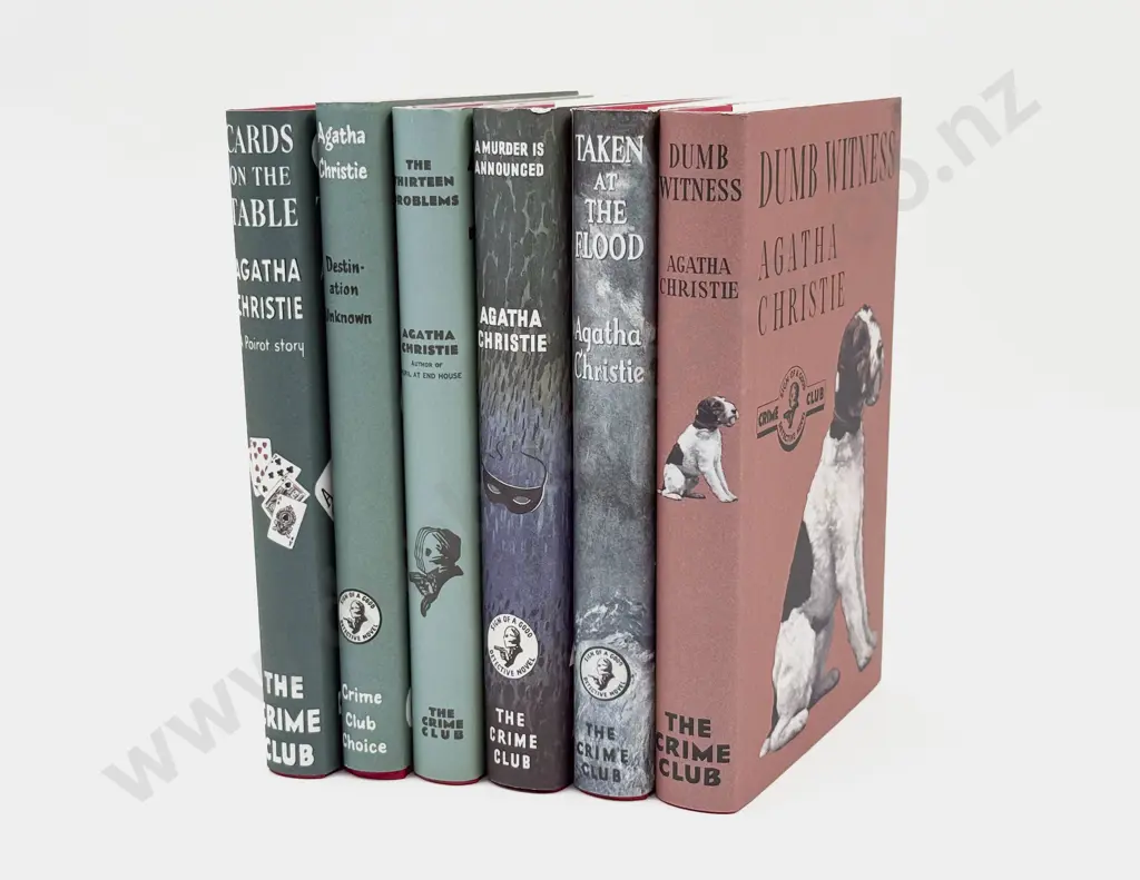 Six Agatha Christie Facsimile Editions Image 1++