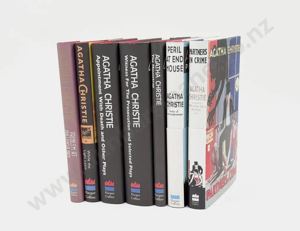 Seven Agatha Christie Facsimile Editions Image 1++