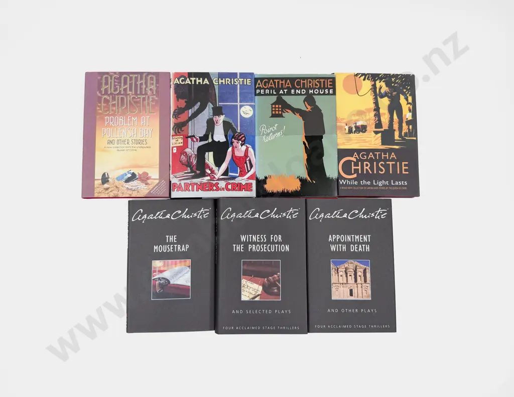 Seven Agatha Christie Facsimile Editions Image 1++