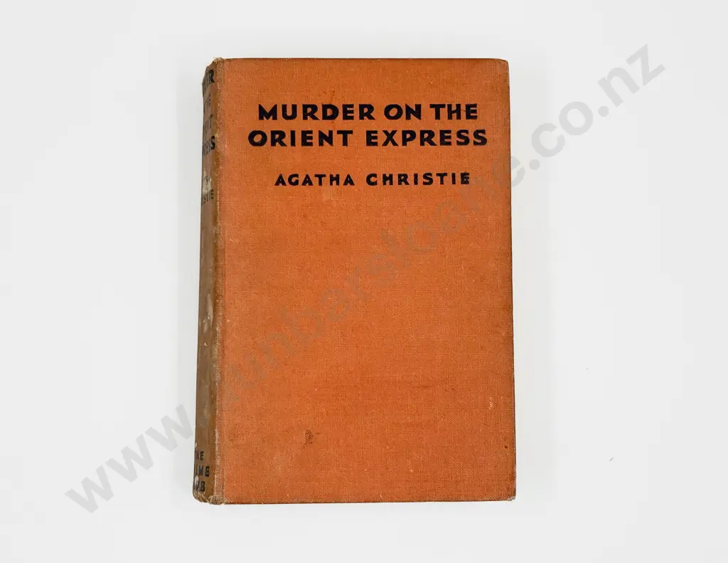 Christie Agatha Murder On The Orient Express First Edition Image 1++