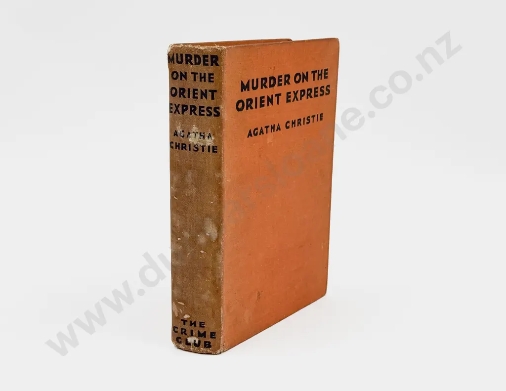 Christie Agatha Murder On The Orient Express First Edition Image 1++