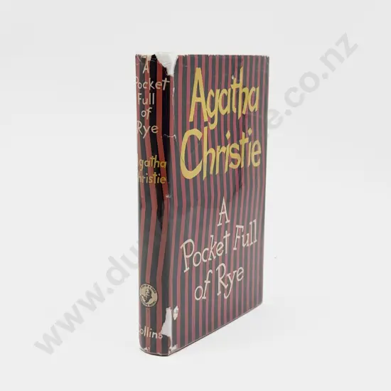 Christie Agatha A Pocket Full Of Rye First Edition