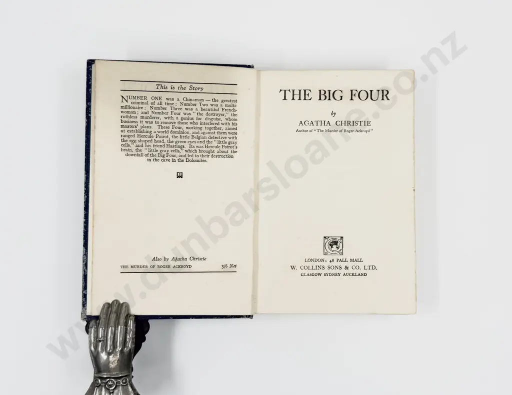 Christie Agatha The Big Four First Edition Image 1++