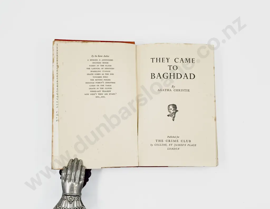 Christie Agatha They Came To Baghdad First Edition Image 1++