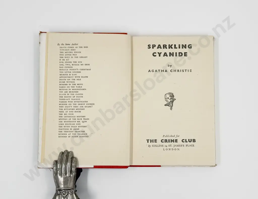 Christie Agatha Sparkling Cyanide First Edition Image 1++
