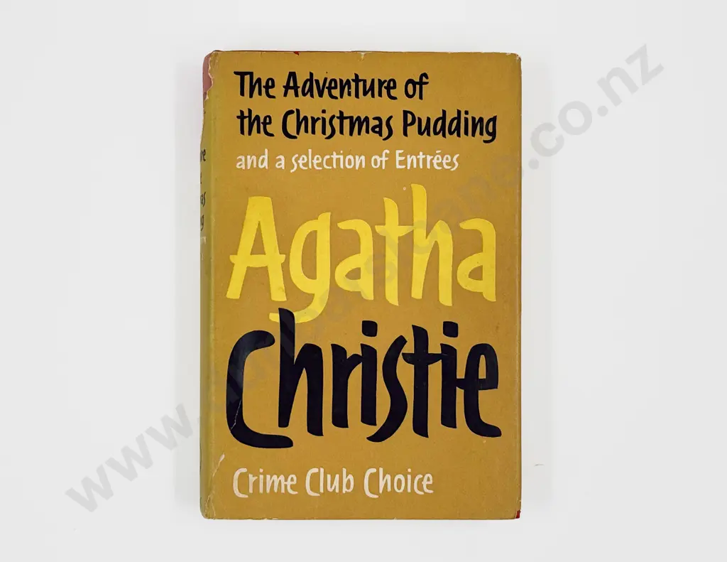 Christie Agatha The Adventure of the Christmas Pudding First Edition Image 1++