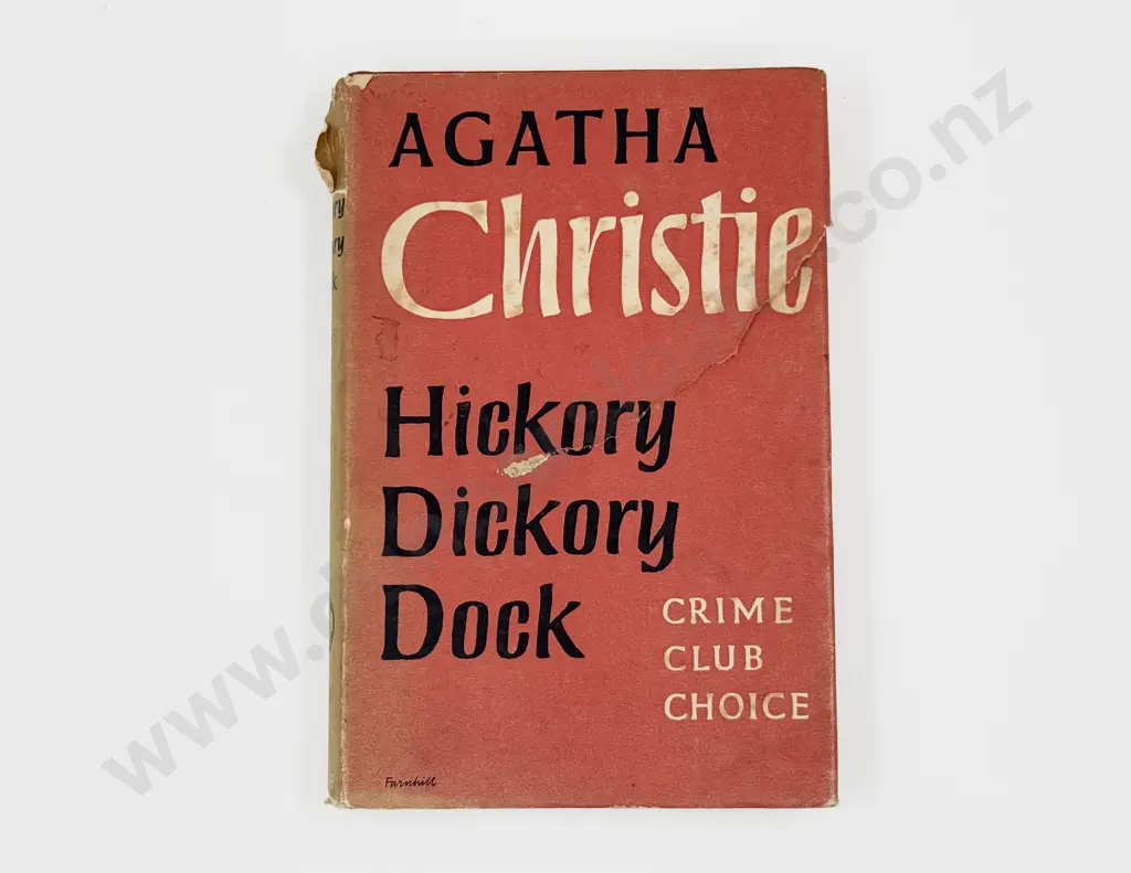 Christie Agatha Hickory Dickory Dock First Edition Image 1++
