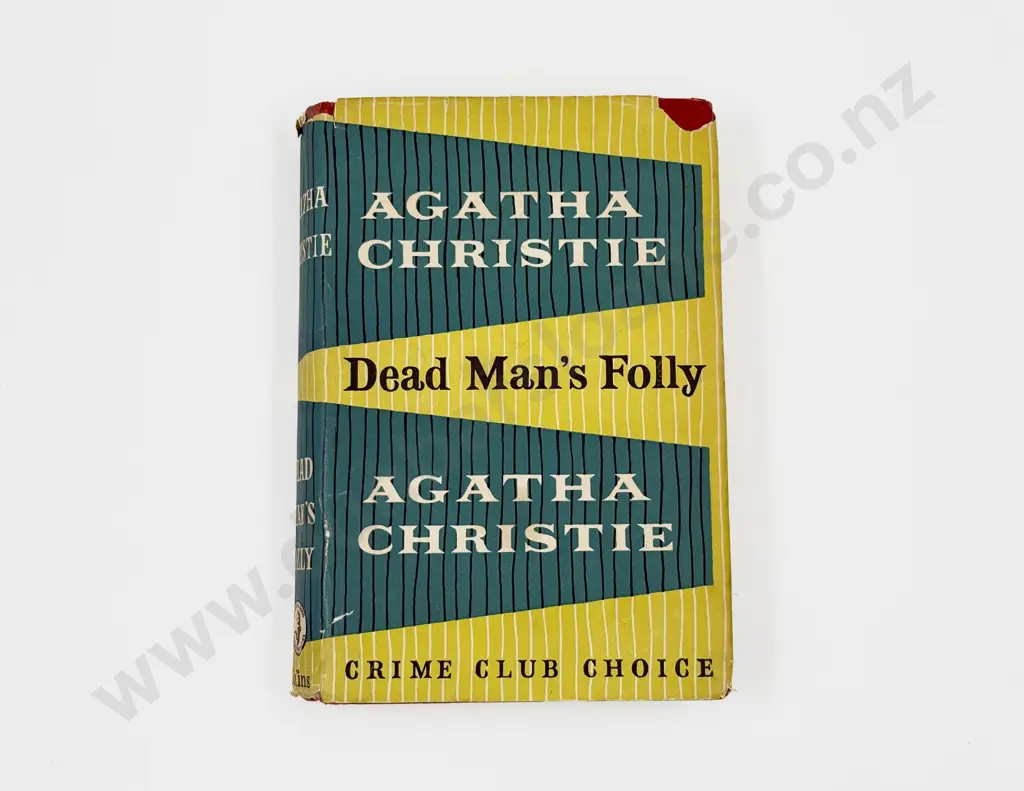 Christie Agatha Dead Man's Folly First Edition Image 1++