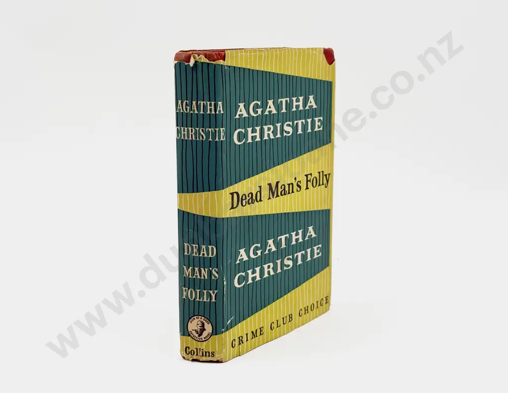 Christie Agatha Dead Man's Folly First Edition Image 1++