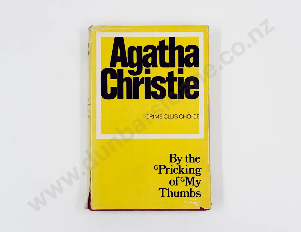 Christie Agatha By the Pricking of my Thumbs First Edition Image 1++