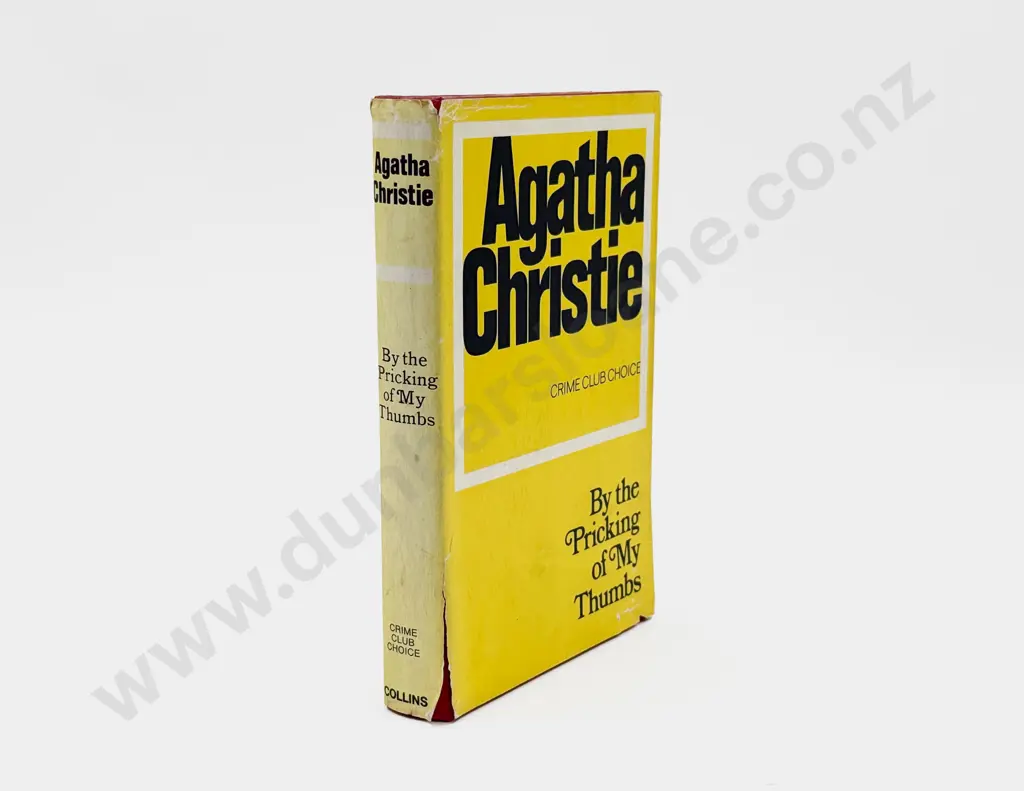 Christie Agatha By the Pricking of my Thumbs First Edition Image 1++
