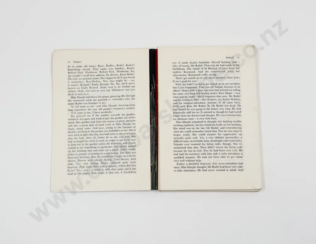 Christie Agatha Nemesis Uncorrected Advance Proof Image 1++