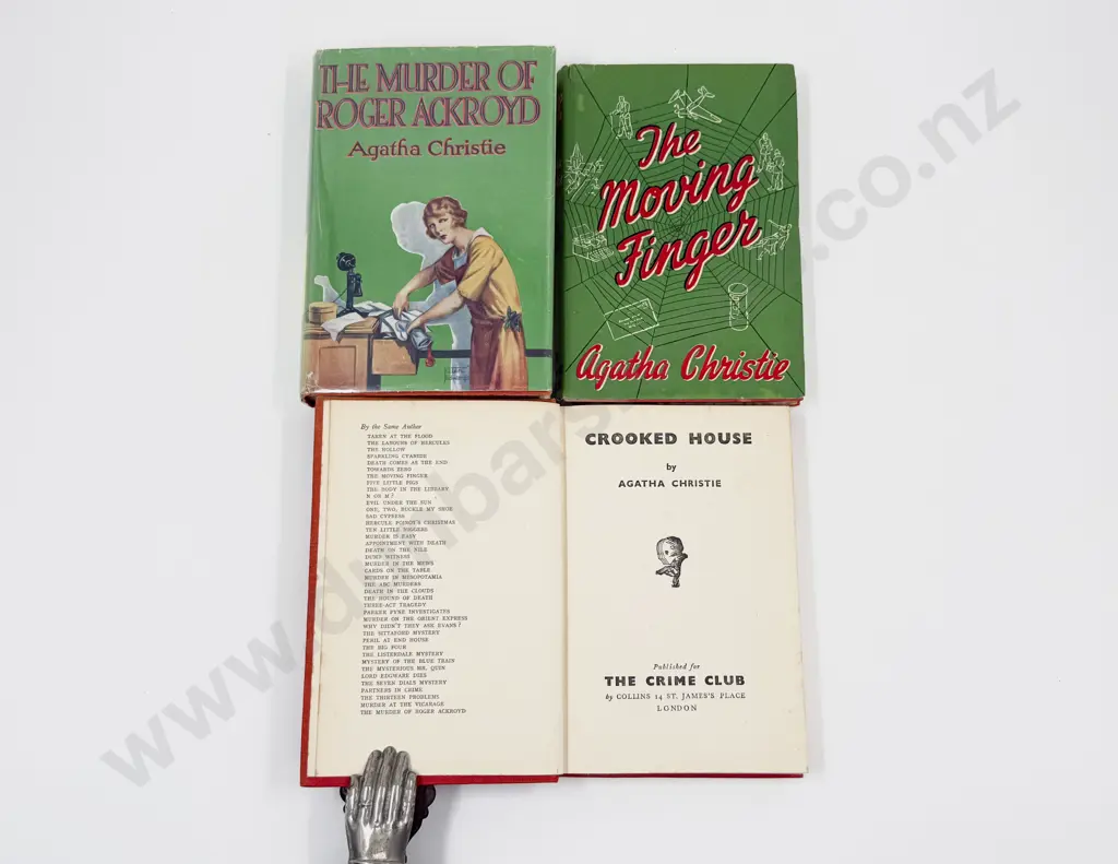 Three Vintage Volumes by Agatha Christie Image 1++