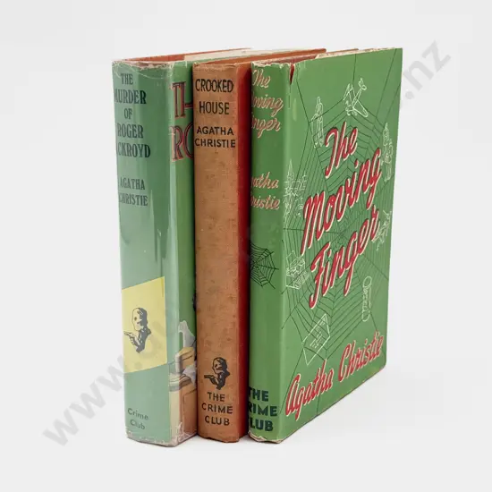 Three Vintage Volumes by Agatha Christie