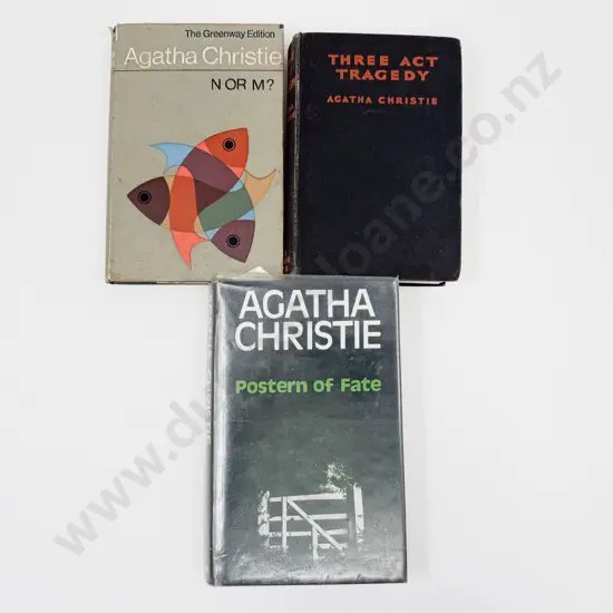 Three Vintage Volumes by Agatha Christie