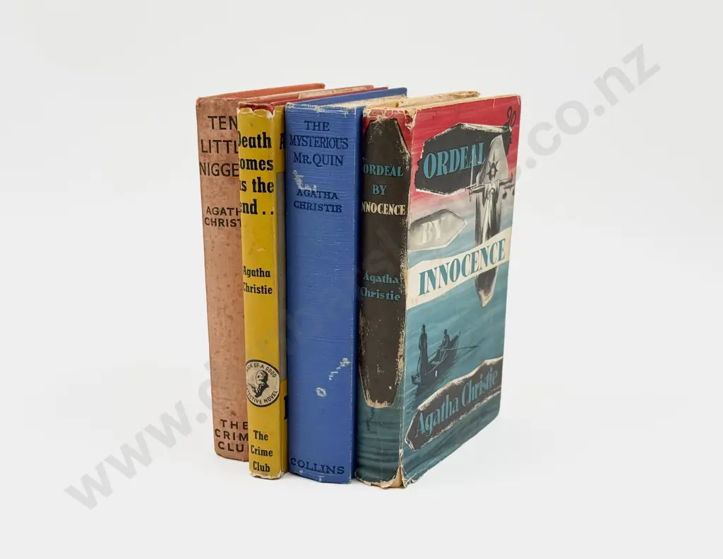 Four Vintage Volumes by Agatha Christie Image 1++