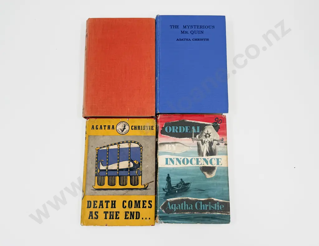 Four Vintage Volumes by Agatha Christie Image 1++