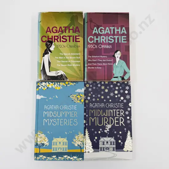 Four Volumes by Agatha Christie