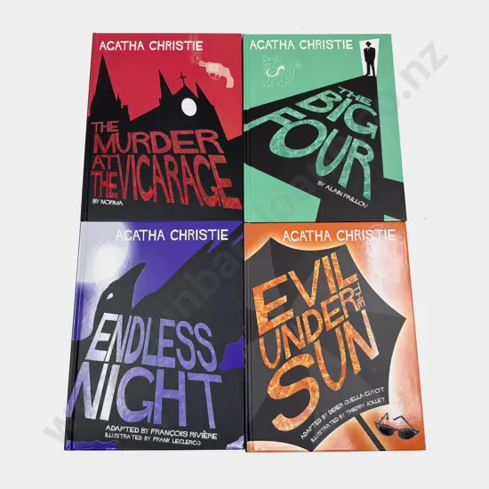 Four Graphic Novels by Agatha Christie