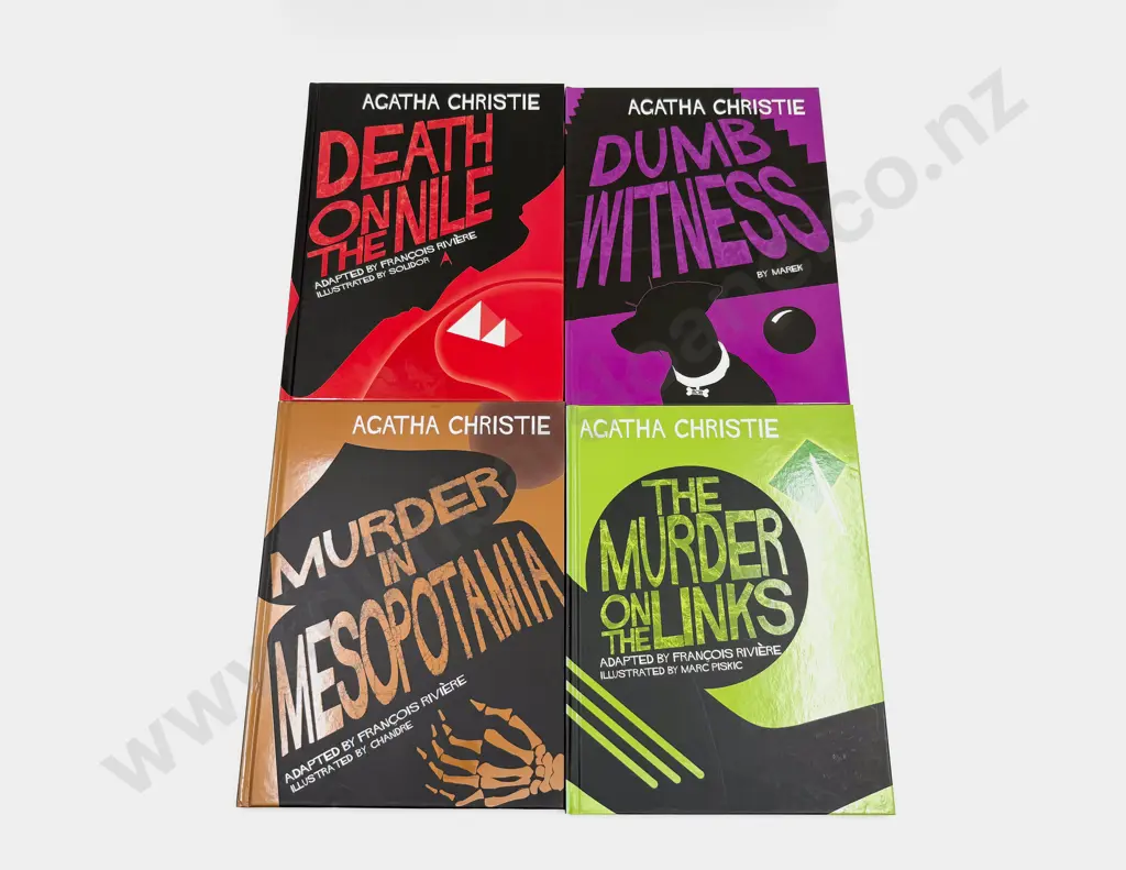 Four Graphic Novels by Agatha Christie Image 1++