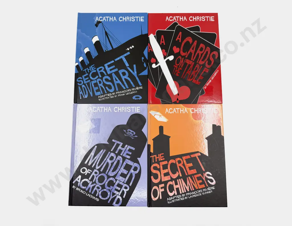 Four Graphic Novels by Agatha Christie Image 1++