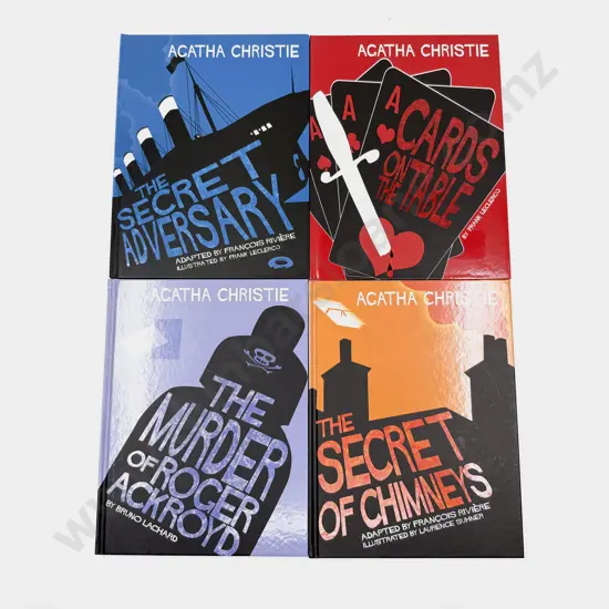 Four Graphic Novels by Agatha Christie
