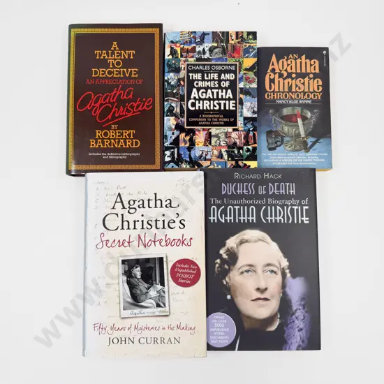 Five Volumes Ralating To Agatha Christie
