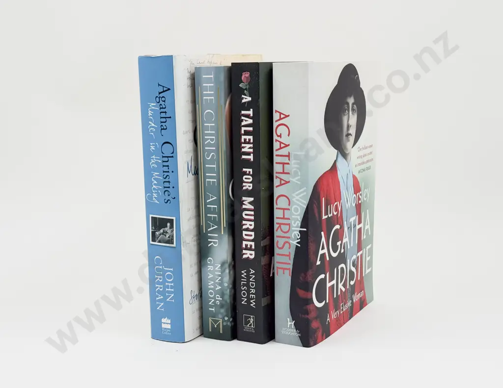 Four Volumes Ralating To Agatha Christie Image 1++