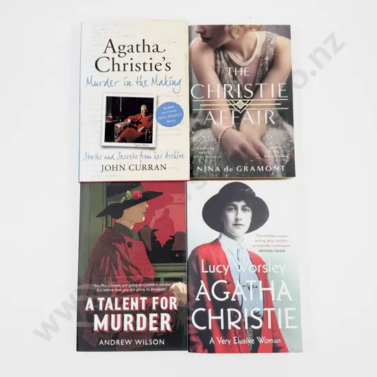 Four Volumes Ralating To Agatha Christie