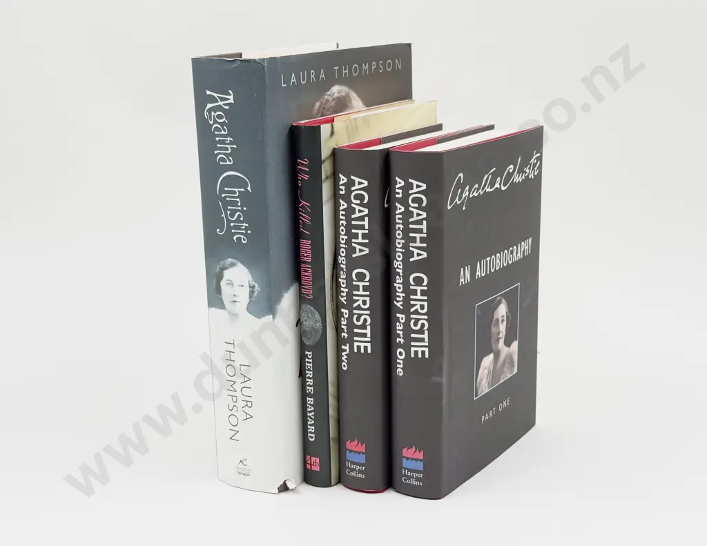 Agatha Christie An Autobiography Part I & II & Two Others Image 1++