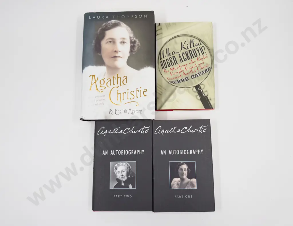 Agatha Christie An Autobiography Part I & II & Two Others Image 1++
