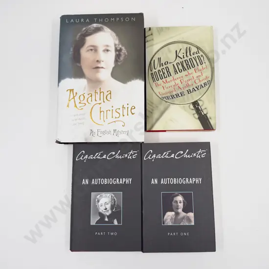 Agatha Christie An Autobiography Part I & II & Two Others
