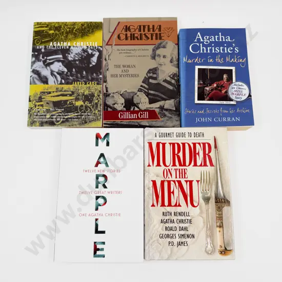 Five Volumes Relating To Agatha Christie