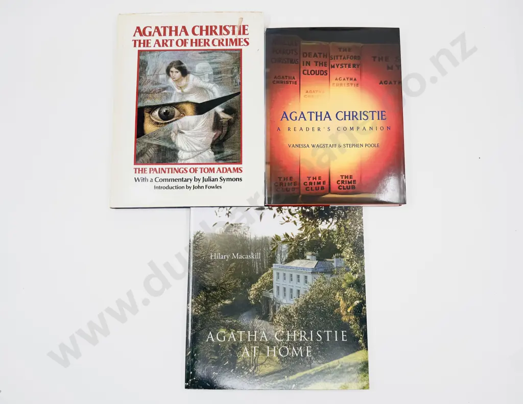 Three Volumes Relating To Agatha Christie Image 1++