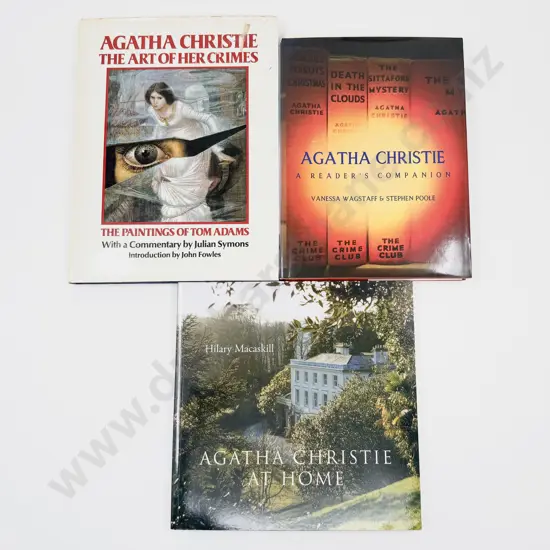 Three Volumes Relating To Agatha Christie