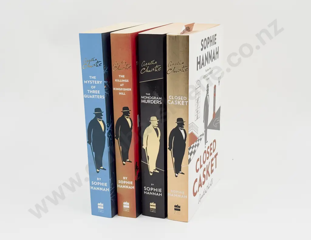 Four Hercule Poirot Novels By Sophie Hannah Image 1++