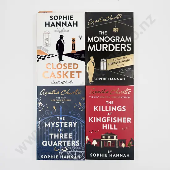 Four Hercule Poirot Novels By Sophie Hannah