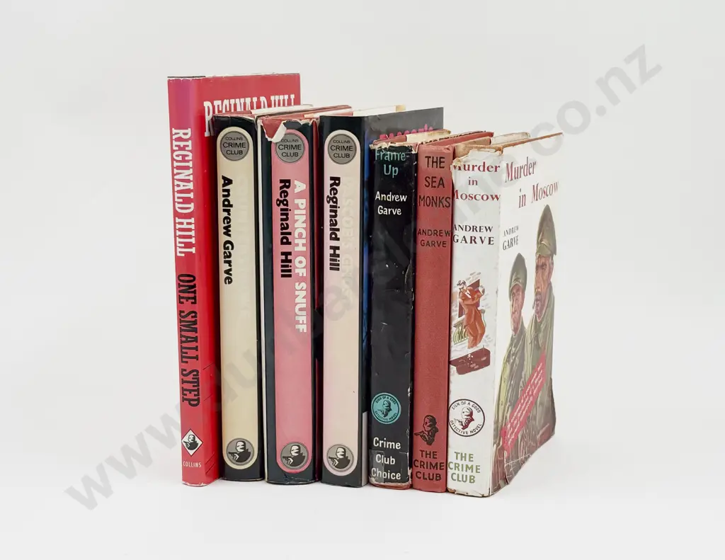 Seven Assorted Crime Club Hardback Novels Image 1++