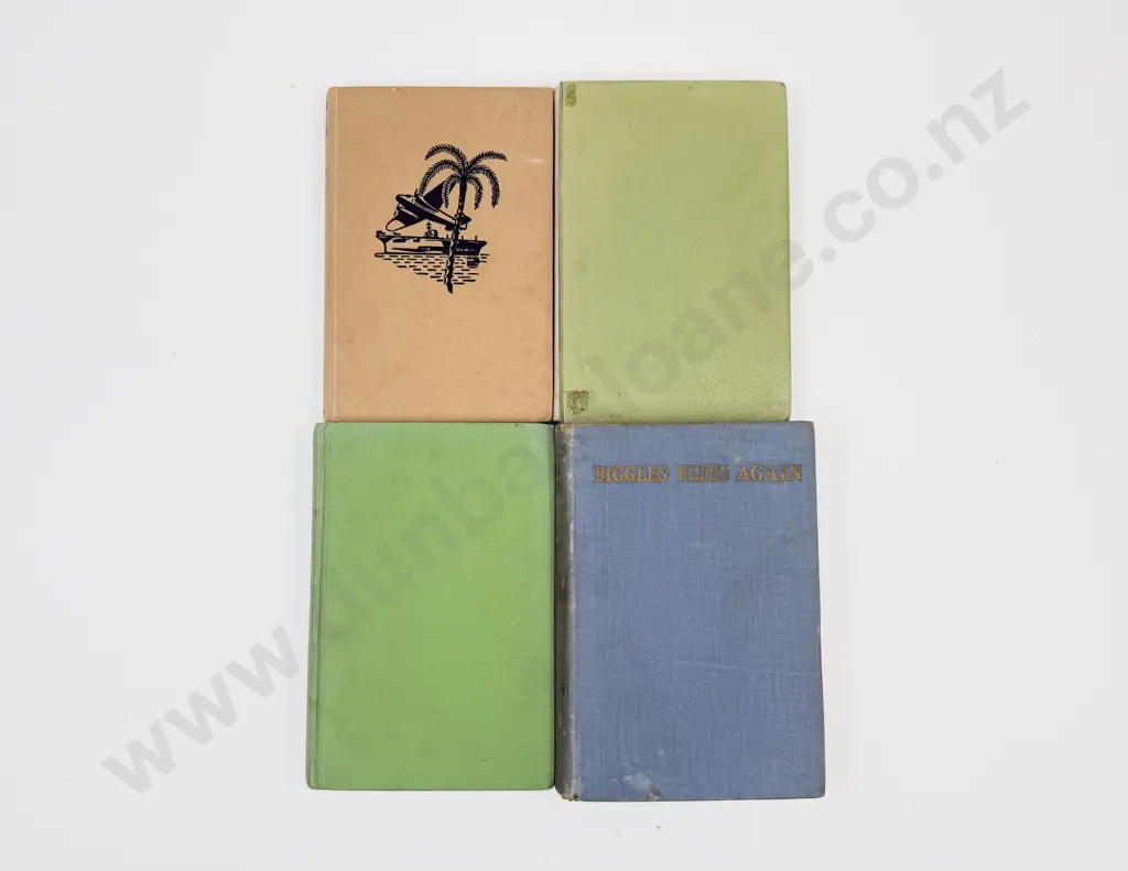 Four Captain W E Johns Biggles Volumes Image 1++