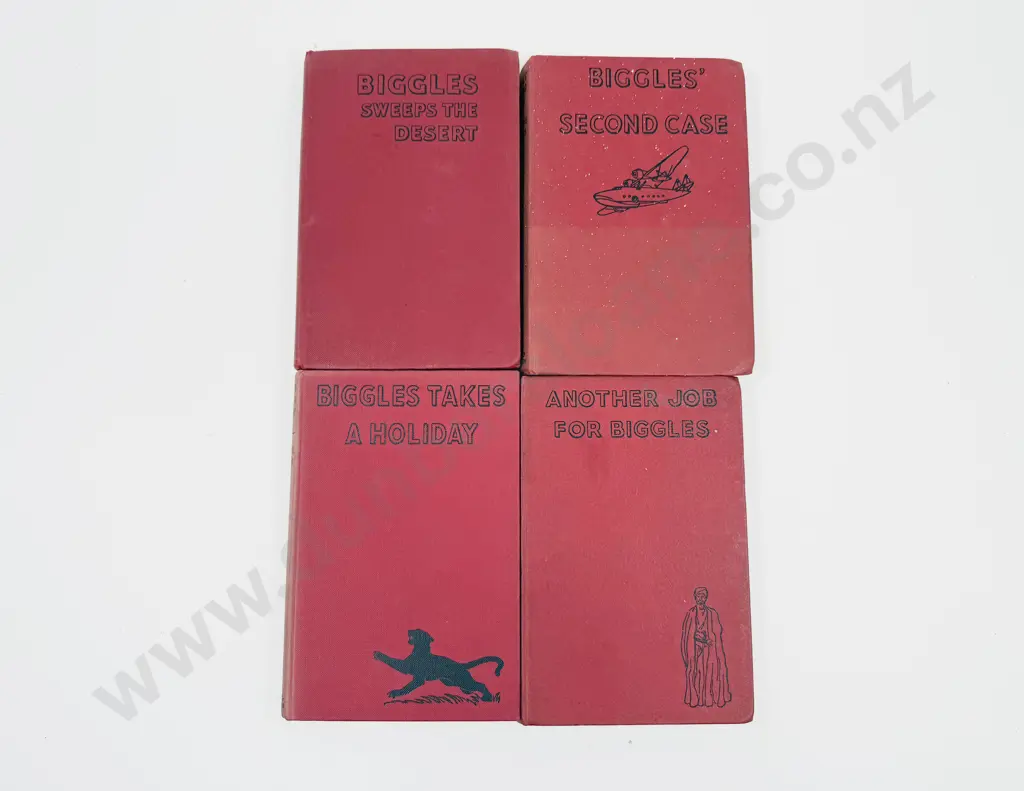 Four Captain W E Johns Biggles Volumes Image 1++