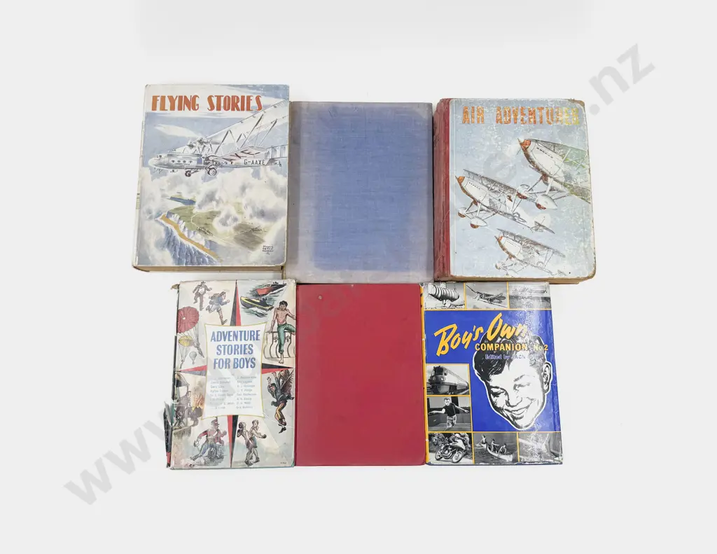 Six Assorted Vintage Children's Anthologies Image 1++